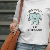 Zet je schrap, ik ben een orthodontist Tri-Blend shirt