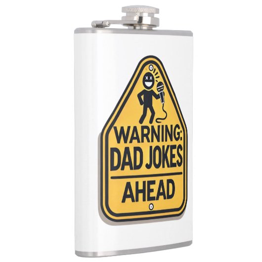 Zet je schrap: papa grapt op handen heupfles (Rechts)