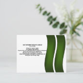 Zet je zinnen hoog briefkaart (Staand voorkant)