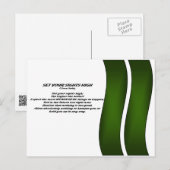 Zet je zinnen hoog briefkaart (Voorkant / Achterkant)