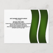 Zet je zinnen hoog briefkaart (Voorkant)