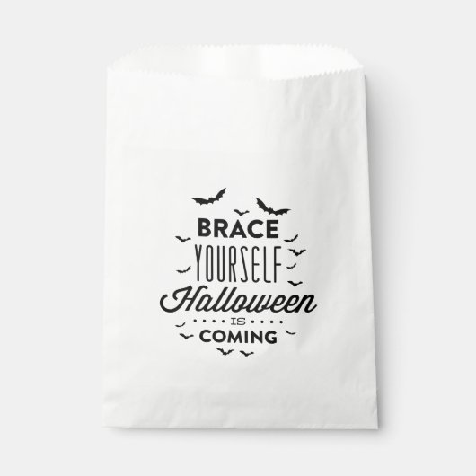 ZET JEZELF HALLOWEEN Halloween Favor Bag Bedankzakje (Voorkant)