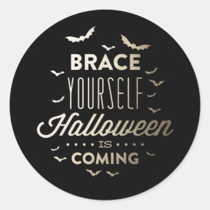 ZET JEZELF HALLOWEEN STICKER