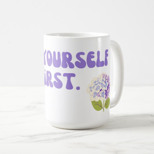 Zet jezelf op de eerste Mok (Voorkant rechts)