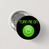Zet me aan ronde button 3,2 cm (Voorkant /achterkant)