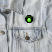 Zet me aan ronde button 3,2 cm (In situ)