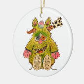 Zet me in de coach! keramisch ornament (Links)