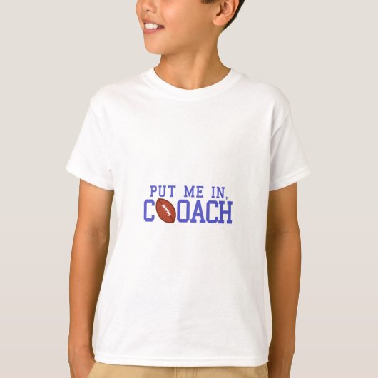 Zet me in de coach. t-shirt (Voorkant)