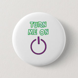 Zet me op grappig ronde button 5,7 cm