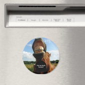 Zet me terug mens! paardenmagneet magneet (Insitu (Vaatwasser))