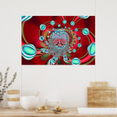 "zet mensen aan," poster (Keuken)