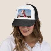 Zet mijn hoofd waar? trucker pet (In situ)