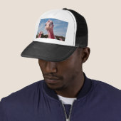 Zet mijn hoofd waar? trucker pet (In situ)