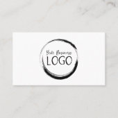 Zet mijn Logo aan Visitekaartje (Voorkant)