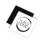 Zet mijn Logo op een Vierkante Visitekaartje