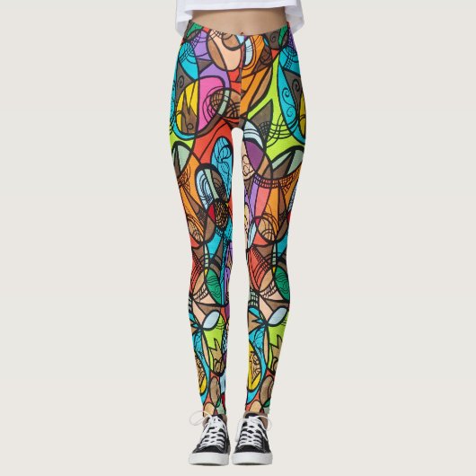 Zet niet al je eieren in dezelfde mand leggings (Voorkant)