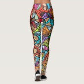 Zet niet al je eieren in dezelfde mand leggings (Achterkant)