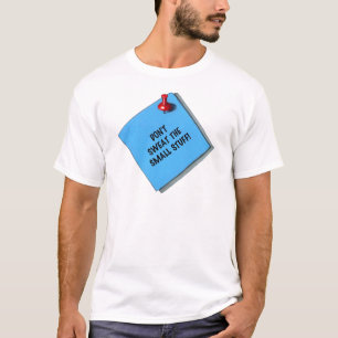 ZET NIET DE KLEINE STUFF MEMO T-SHIRT