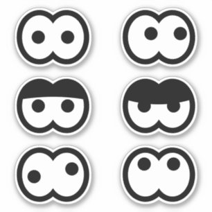 Zet oogballen op je spullen met deze Stickers