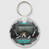 ZET OP JE ZITTGORDEL SLEUTELHANGER (Voorkant)