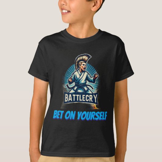 Zet op jezelf Jeugd T-shirt (Voorkant)