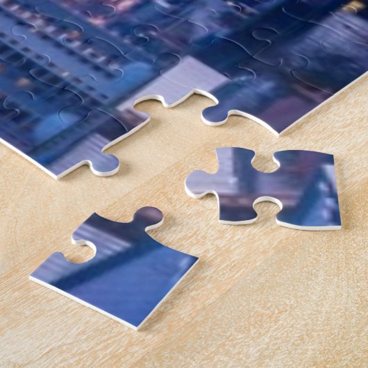 Zet Rainier op de achtergrond. Legpuzzel (Zijkant)