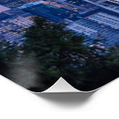 Zet Rainier op de achtergrond. Perfect Poster (Hoek)