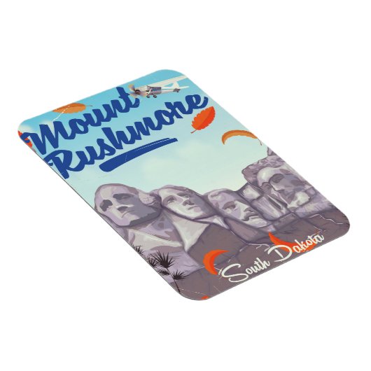 Zet Rushmore  de reisposter van de Stijl op. Magneet (Rechterzijde)