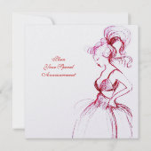 ZET SIXTEEN PARTIJ, rood roze wit ijs Kaart (Achterkant)