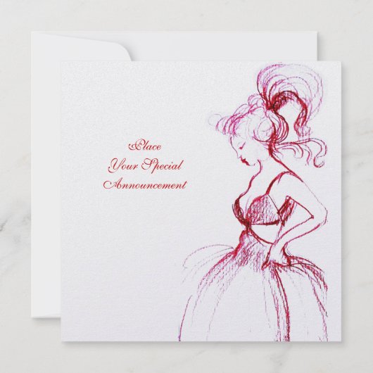 ZET SIXTEEN PARTIJ, rood roze wit ijs Kaart (Achterkant)