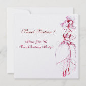 ZET SIXTEEN PARTIJ, rood roze wit ijs Kaart (Voorkant)