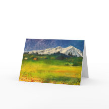 Zet Sopris in Carbondale, Colorado op