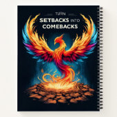 Zet tegenslagen om in tegenslagen notitieboek (Achterkant)