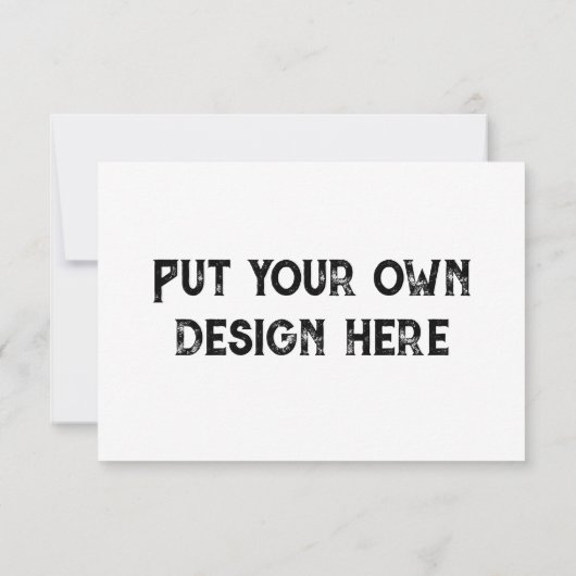 Zet uw eigen ontwerp Care Instruction Kaart (Achterkant)