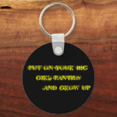 ZET UW GROTE MEISJES EN GROEI OP SLEUTELHANGER (Voorkant)