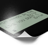 Zet uw Handen in de Fout Foto Afdruk (Hoek)