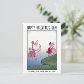 Zet uw voet neer Briefkaart (Staand voorkant)