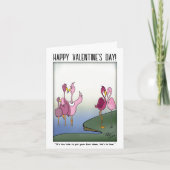 Zet uw voet neer gevouwen Notitiekaart (Voorkant)