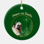 Zet vrede keramisch ornament (Achterkant)