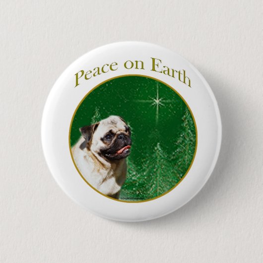 Zet vrede ronde button 5,7 cm (Voorkant)