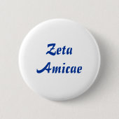 Zeta Amicae Ronde Button 5,7 Cm (Voorkant)
