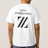 Zeta Division Tshirt (Achterkant)