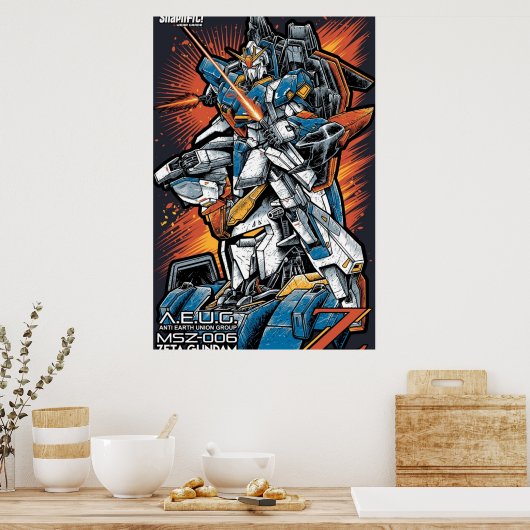 Zeta Gundam Poster (Keuken)