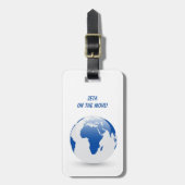 Zeta Phi Beta Bagage Label (Voorkant verticaal)