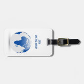 Zeta Phi Beta Bagagelabel (Voorkant horizontaal)