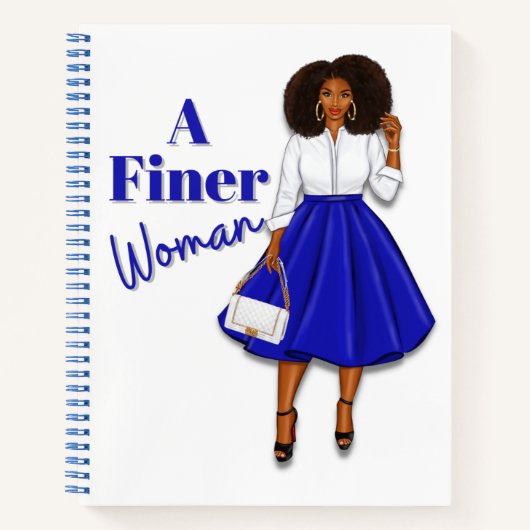 Zeta Phi Beta geïnspireerd spirrood Notitieboek (Voorkant)