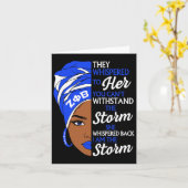 Zeta Phi Beta Sorority Black Vrouwen Pride Melanin Kaart (Gele Bloem)