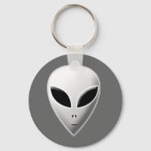 Zeta Reticulan Roswell Gray Alien Sleutelhanger (Voorkant)