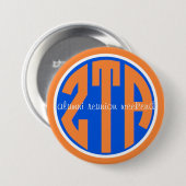zeta reunion ronde button 7,6 cm (Voorkant /achterkant)
