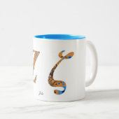 ZETA TWEEKLEURIGE KOFFIEMOK (Voorkant rechts)